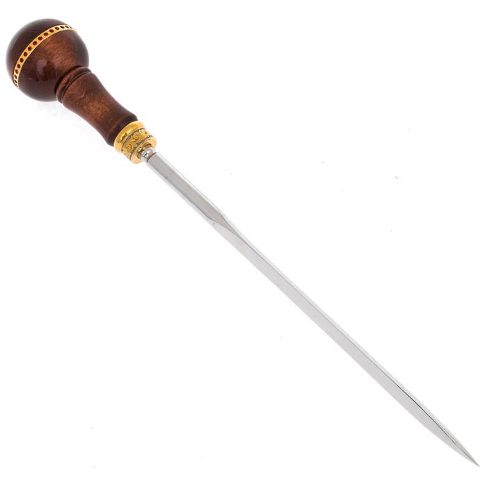Walking stick with stiletto "Classic" Zlatoust