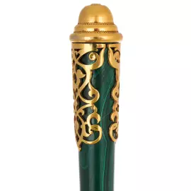 Бритвенный набор из малахита "Барокко" Златоуст