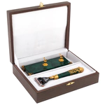 Malachite shaving set "Baroque" Zlatoust