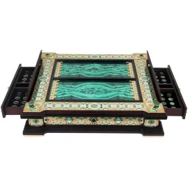 Нарды из малахита "Монолит" Златоуст Нарды из малахита "Монолит" Златоуст