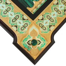 Нарды из малахита "Монолит" Златоуст Нарды из малахита "Монолит" Златоуст