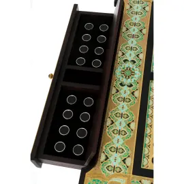 Нарды из малахита "Монолит" Златоуст Нарды из малахита "Монолит" Златоуст