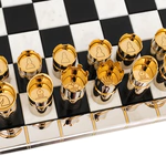 Шахматы из мрамора и долерита "Монарх" Златоуст