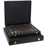 Шахматы из мрамора и долерита "Монарх" Златоуст