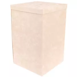 Silver sculpture "Parrot" on a marble stand