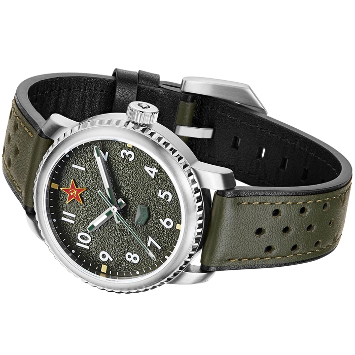 The UCHZ Heritage 1945 wristwatch. Katyusha" in a gift case