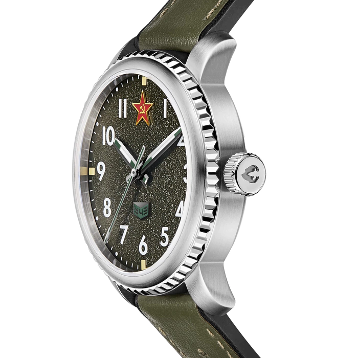 The UCHZ Heritage 1945 wristwatch. Katyusha" in a gift case