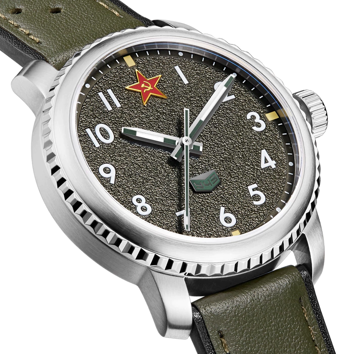 The UCHZ Heritage 1945 wristwatch. Katyusha" in a gift case
