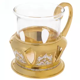 Френч-пресс  для чая "Чаепитие" на 2 персоны, Златоуст