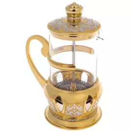 Френч-пресс  для чая "Чаепитие" на 2 персоны, Златоуст