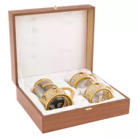 Френч-пресс  для чая "Чаепитие" на 2 персоны, Златоуст