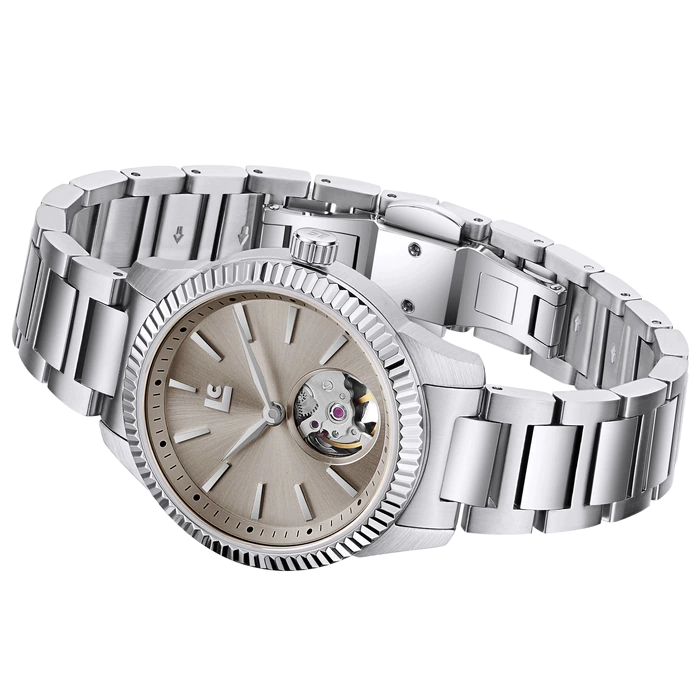 Lincor UNI 4133 beige wristwatch