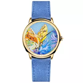 Наручные часы УЧЗ ART Этника 8721 с ручной вышивкой