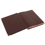 Leather-bound book "The Great Russian people in proverbs, sayings and historical episodes" in a box
