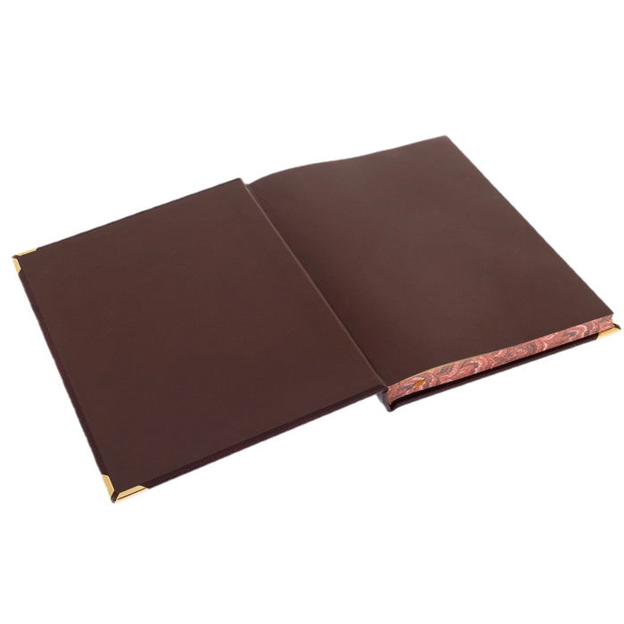 Leather-bound book "The Great Russian people in proverbs, sayings and historical episodes" in a box