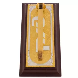 Сувенир "Костыль ЖД" на подставке, Златоуст