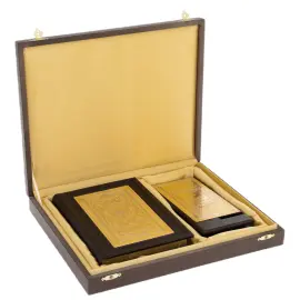 Набор подарочный "Эстет" с ежедневником, подставкой и закладкой, Златоуст