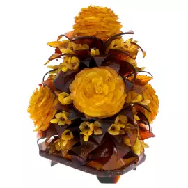 Икебана из янтаря "Саппоро" малая