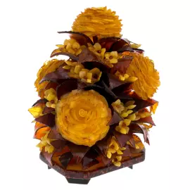 Икебана из янтаря "Саппоро" малая