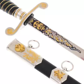 Кортик морской сувенирный "Россия" Златоуст