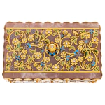 Rose quartz casket "Tenderness" Zlatoust