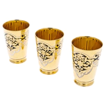 Набор для водки "Рысь" с ножом, на 3 персоны, Златоуст