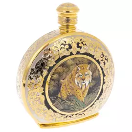 Набор для водки "Рысь" с ножом, на 3 персоны, Златоуст