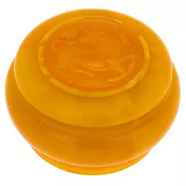 Шкатулка из янтаря "Бык"