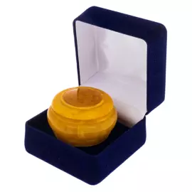 Шкатулка из янтаря "Бык"