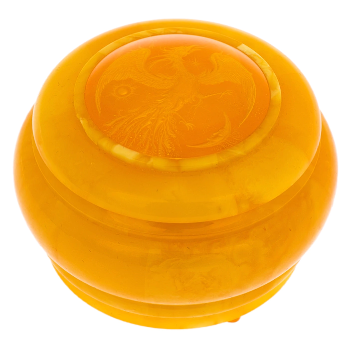 Phoenix Amber Jewelry Box