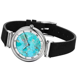 Наручные часы "Mikhail Moskvin Elegance 1234" с натуральной бирюзой