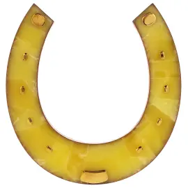 Сувенир из янтаря "Янтарная подкова. Москва" в подарочном футляре