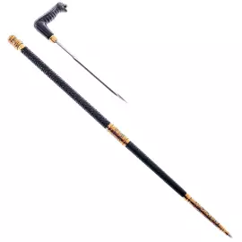 Трость "Бросок кобры" африканский орех, Златоуст