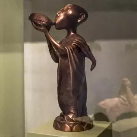 Авторская миниатюра из бронзы "Ритуал"