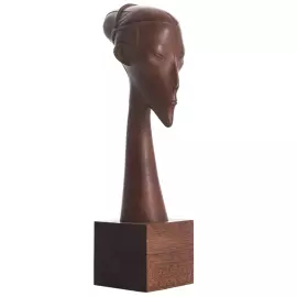 Авторская миниатюра из бронзы "Степная Нефертити"