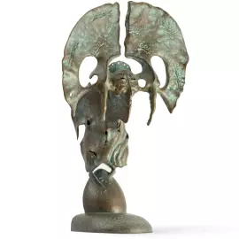 Авторская миниатюра из бронзы "Воспоминание о будущем"