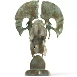 Авторская миниатюра из бронзы "Воспоминание о будущем"