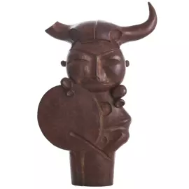 Авторская миниатюра из бронзы "Шаман"