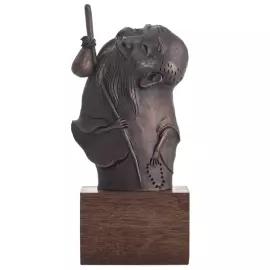 Сувенирная миниатюра из бронзы "Белый старец"