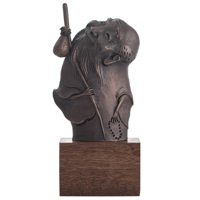 Souvenir miniature made of bronze "White Elder"