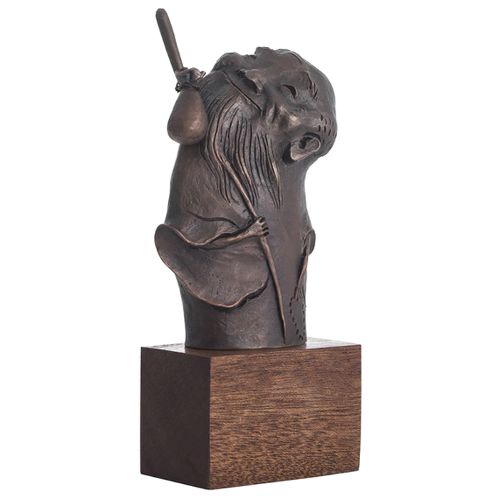 Souvenir miniature made of bronze "White Elder"