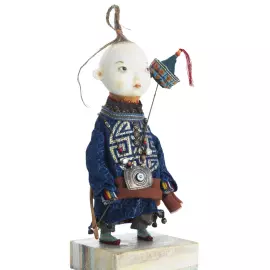 Авторская сувенирная кукла "Мальчик"