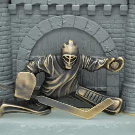 Корпоративный сувенир "Вратарь хоккеист"