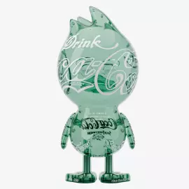 Коллекционная фигура "The Ugly Duck х Coca-Cola" зеленая
