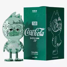 Коллекционная фигура "The Ugly Duck х Coca-Cola" зеленая