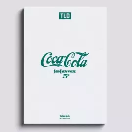 Коллекционная фигура "The Ugly Duck х Coca-Cola" зеленая