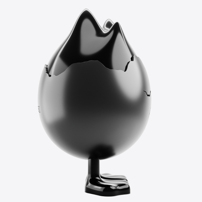Collector's piece "BadEGG" black