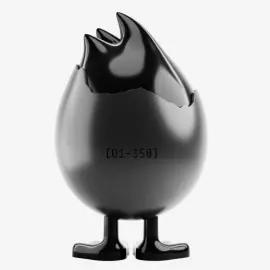 Коллекционная фигура "BadEGG" черная