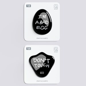 Коллекционная фигура "BadEGG" черная