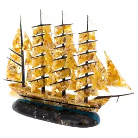 Корабль из янтаря "Барк"